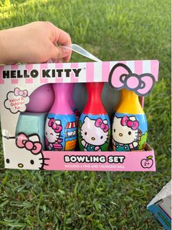 Hello kitty bowling set