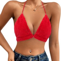 Small Red Bra Top 