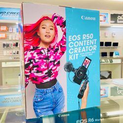 Eos R50 Content Creator Kit 