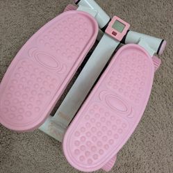 Stepper- The Sunny Health & Fitness P8000 Pink Adjustable Twist Stepper (model P8000)