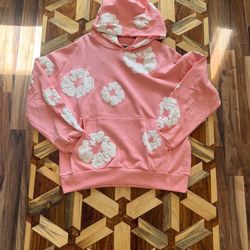 Pink Danim Tears Hoodie 