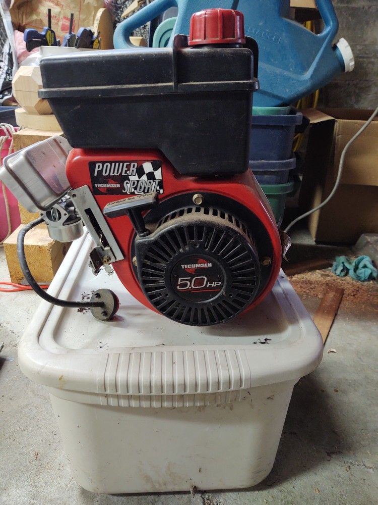 Two 5.0 Tecumseh Engine