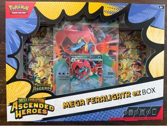 Pokémon Mega Feraligatr Ex Box