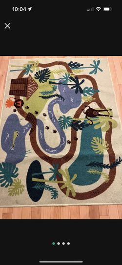 Ikea kids city rug/carpet - Stadsdel - 52” x 39”