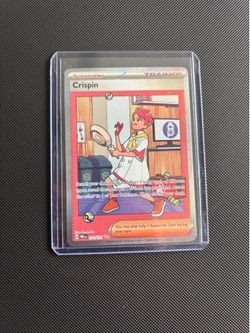 Pokémon TCG Crispin 171/131 Special Illustration Rare Prismatic Evolutions 2025
