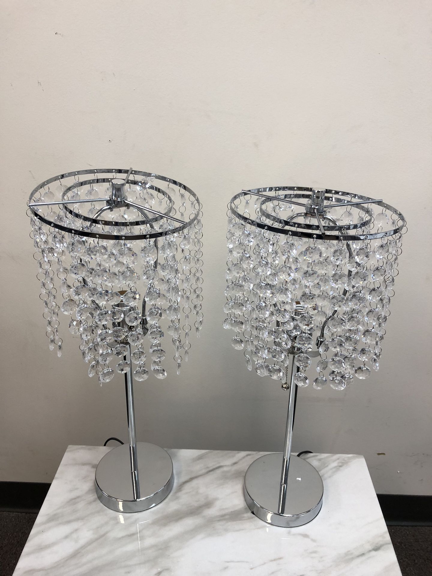 2 Pc Table Lamps 