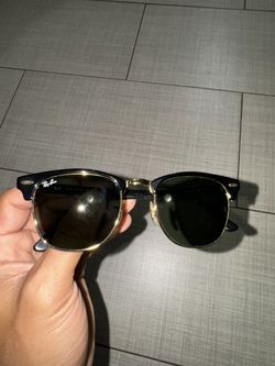 Ray Ban Clubmaster Black&Gold