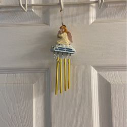 Christmas Angel Wind Chime Ornament 