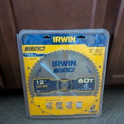 NEW Irwin 12" 60T Saw Blade