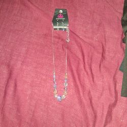 Never Worn Paparazzi Necklace/earing Matching Set