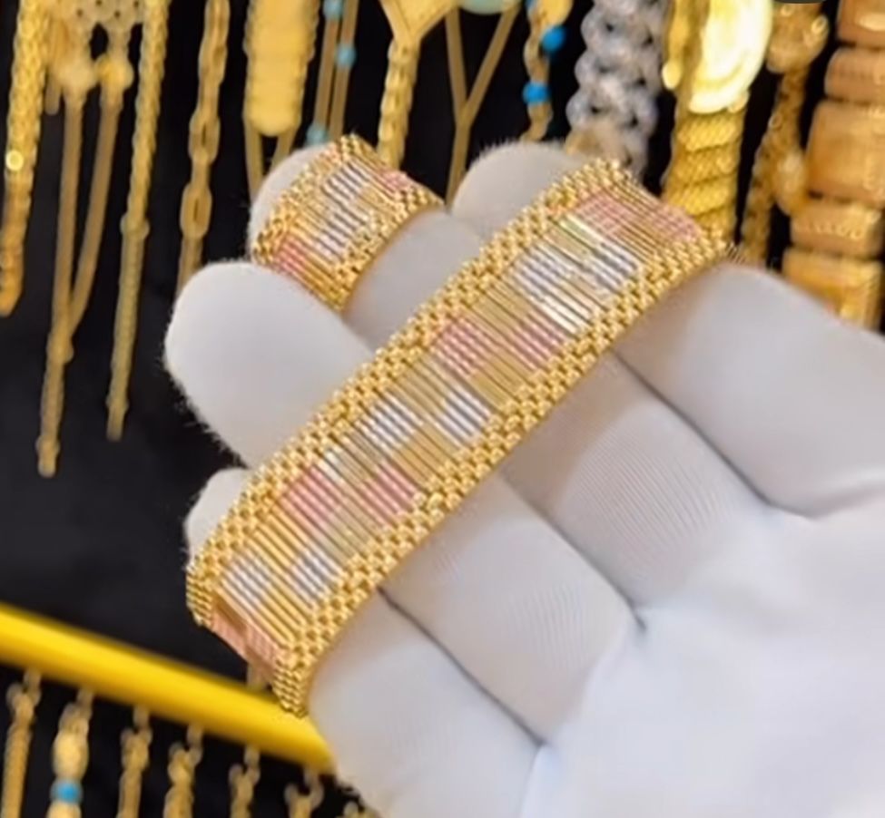 Bracelet Set Plated Gold