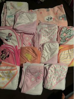 baby towels / blankets