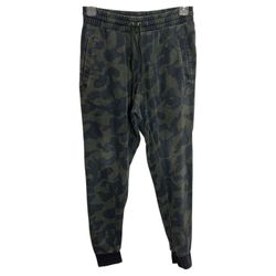 Nike Sportswear Tech Fleece Green Camo Jogger Sweatpants Men's Size Medium