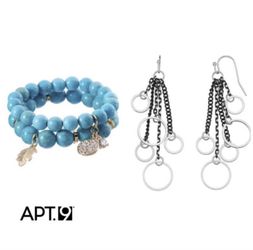 70% Off NWT Women’s Apt 9 Earrings And bracelet