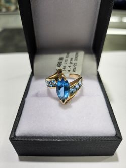 Topaz Birthstone Ring 