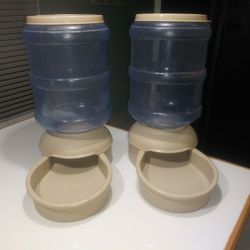 Dog Feeder Containers (New)