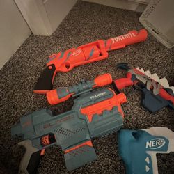 Nerf Guns, Bullies And Holders