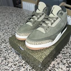 Jordan 3 Olive Size 10