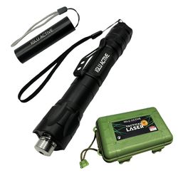Green Láser Pointer + Free Pocket Flashlight 