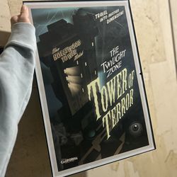 Vintage movie poster tower of terror