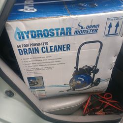 Hydrostar 50 Ft power feed Drain Cleaner