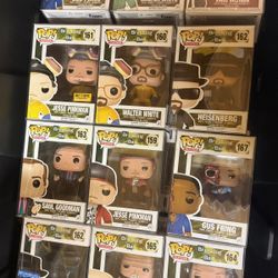 Breaking Bad Funko Pop Set