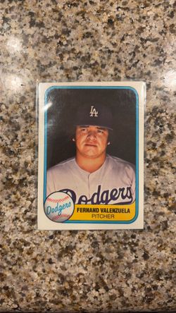 Fernando Valenzuela 81 error card