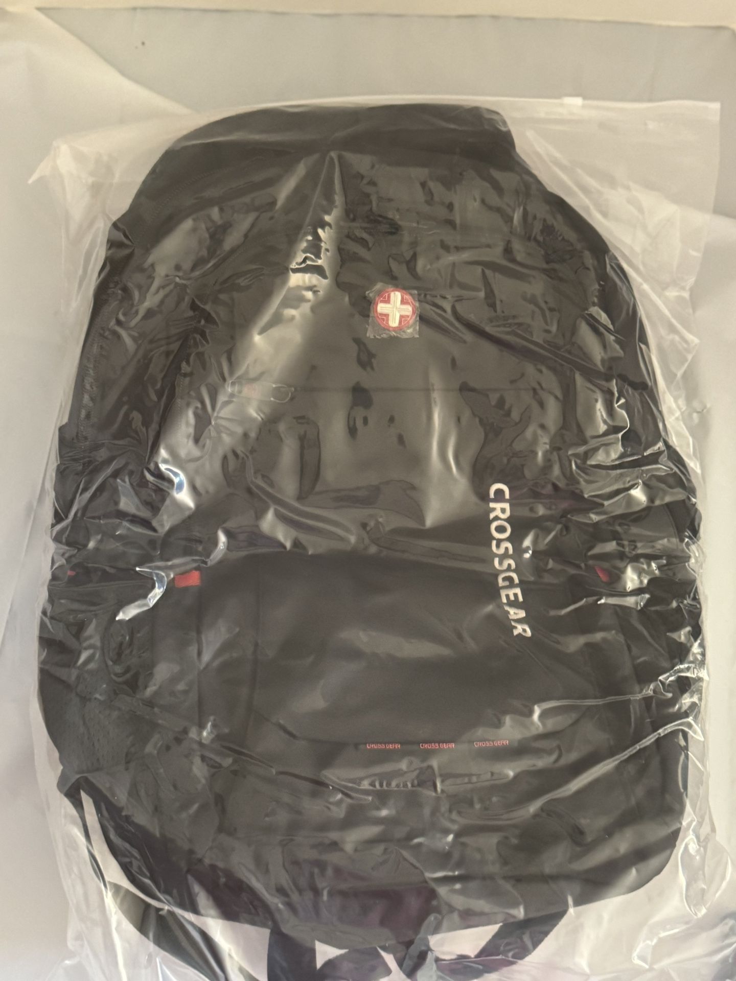 New Crossgear Travel Laptop Backpack - Black, CA25315E, Durable & Spacious