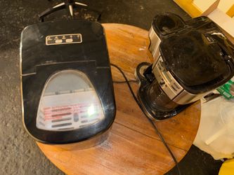Coffee maker and ice maker