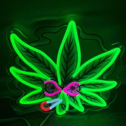 Pot Leaf Neon Sign