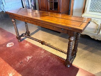 AICO Bella Cera Console Table with Flip Top