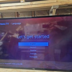 TCL 50" Smart TV 