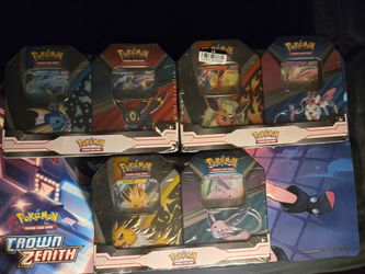 Pokemon V Heroes/ Eevee Evolutions Tin Bundles