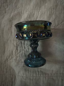 Vintage Indiana Glass Harvest Grape Carnival Glass Set Candy Dishes