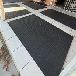 4 Rubber Gym Mats Heavy Duty 