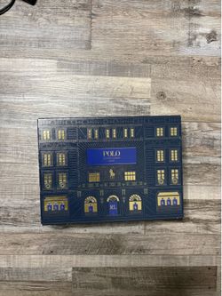 Blue polo set