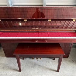 SAMICK CONTINENTAL UPRIGHT PIANO! FREE DELIVERY & TUNING! + WARRANTY!