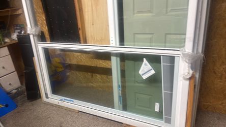 6 foot sliding glass door with blinds