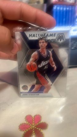 John Stockton Panini Mosaic Hall of Fame Card