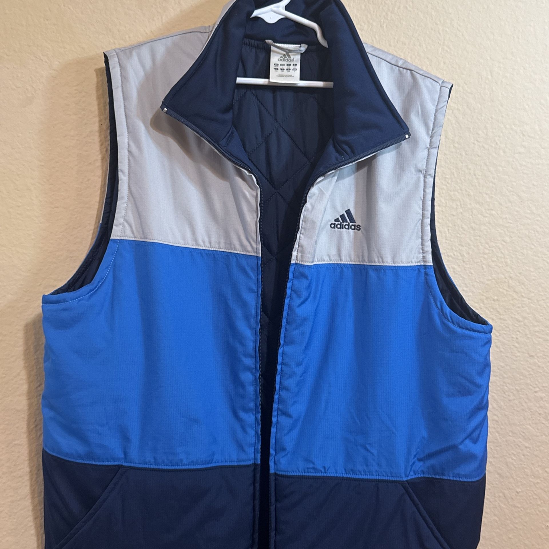 Adidas Men's Vintage Gold Medal Puffer Vest
