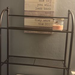 Toilet storage rack