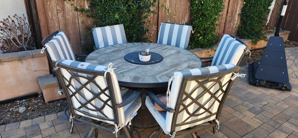 Patio Furniture With Fire Pit