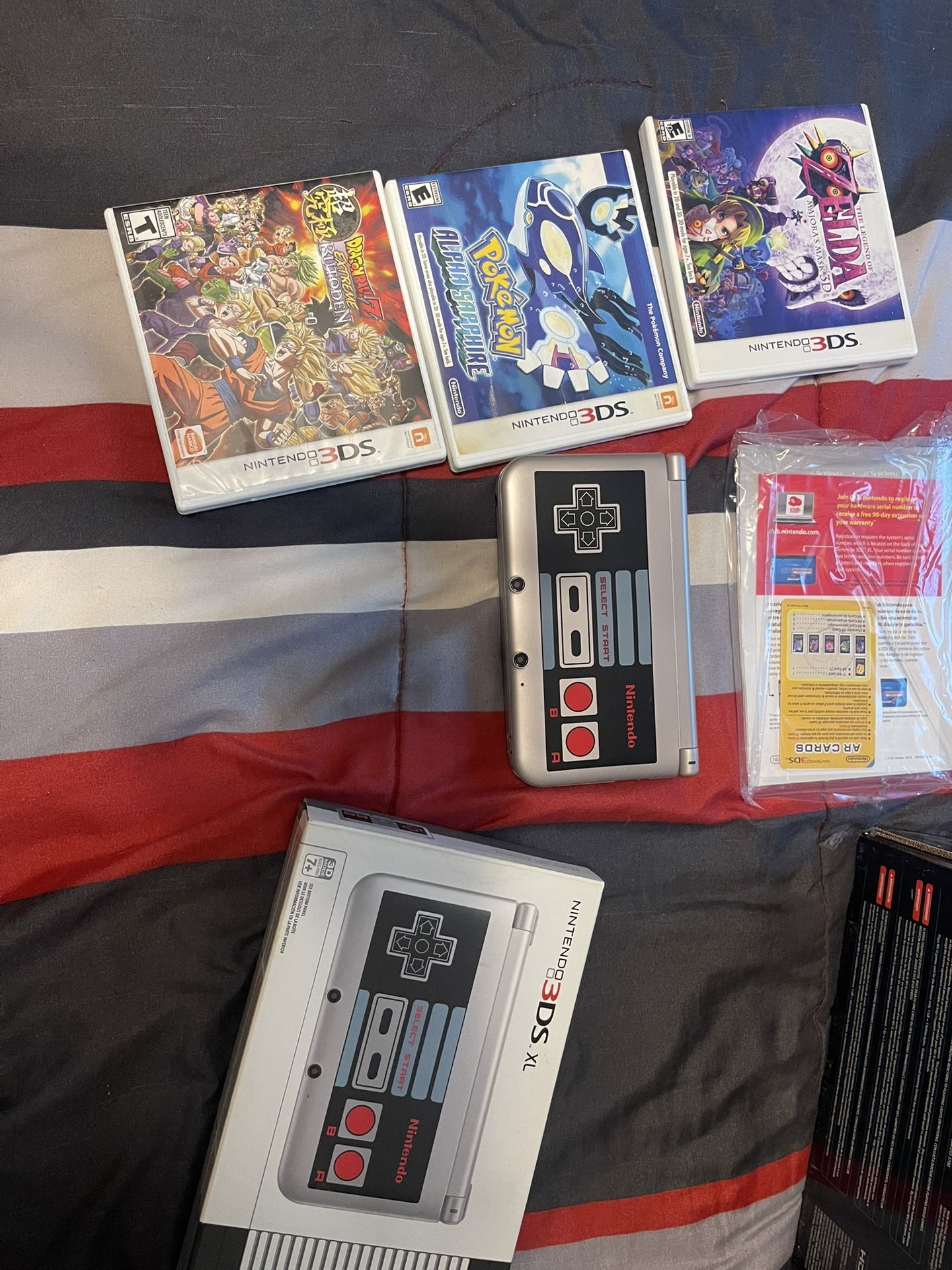 Nintendo 3DS XL, Nintendo WiiU And Games