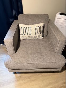Samsung appliances + accent chair, desk and chair