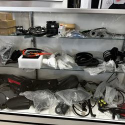 We Have All The Surron Original Parts, Throttle, Break Pads, Charger. Chain, Ignition, Tubes, Tire