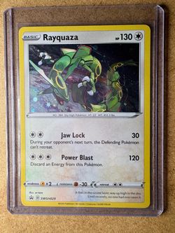 Rayquaza Holo Pokémon Card SWSH029