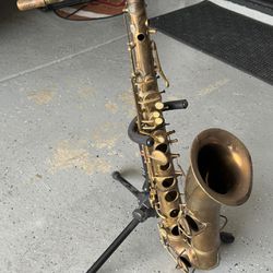 Antique Saxophone 