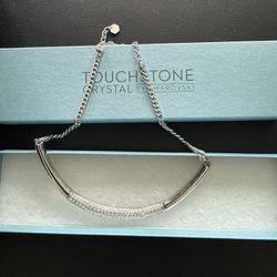 NEW Touchstone Crystal statement necklace 