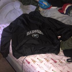 Raiders Zip Up Jacket XL