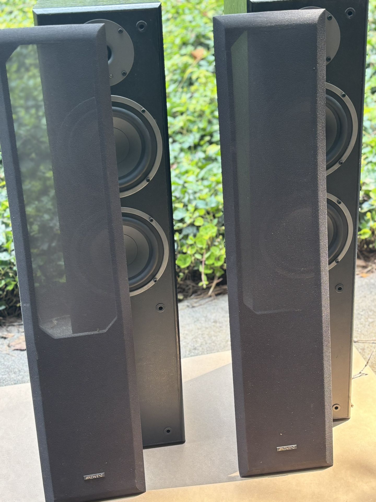 🎶 Vintage Advent AS2 Tower Speakers – Rich, Classic Sound! 🎶 🔥 Audiophile-Approved | 8 Ohms | Pre